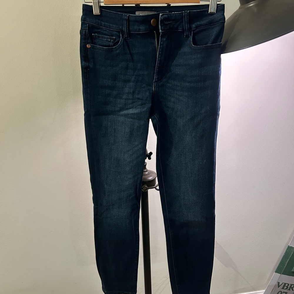 DL1961 Florence Cropped Mid Rise Jeans